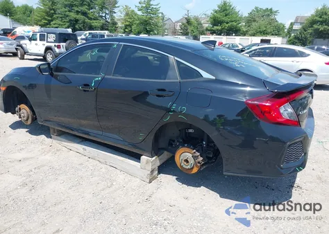 2019 Honda Civic Si из США, поврежденный, VIN 2HGFC1E5XKH701463